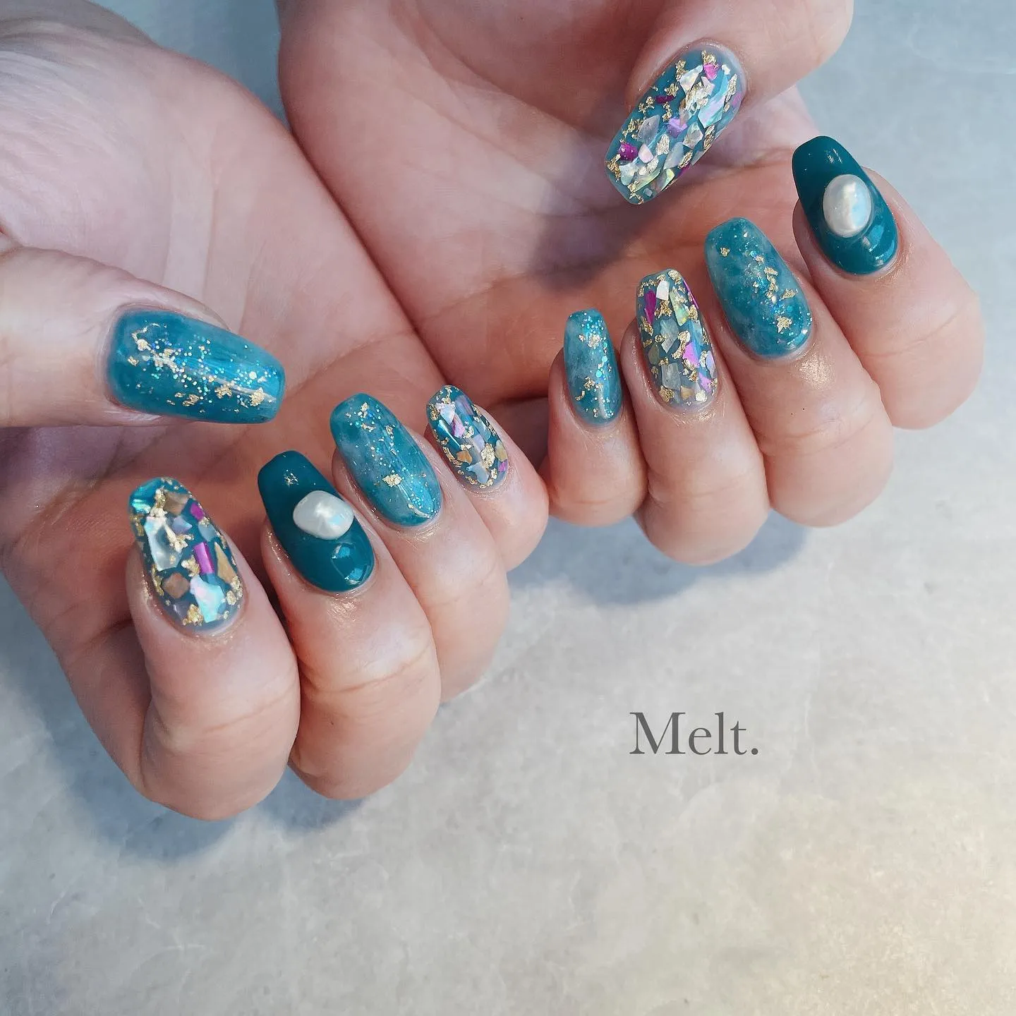 クラッシュシェル♪ | BLOG | 高円寺のネイルならprivate nail salon Melt.